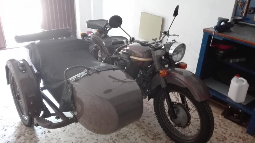 Ural m63, moto con sidecar a la venta 